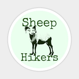 Sheep Hikers Magnet